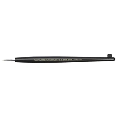 Image of TAMIYA 87216 HG II Point Ultra Fine Synthetic Hair Brush, Craft Tools, Model Making Accessories, Black