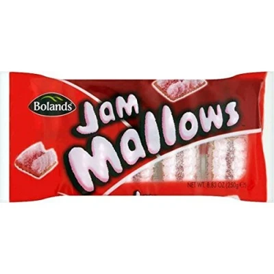 Image of Bolands Irish Jam Mallow Biscuits 250g (Pack of 4)