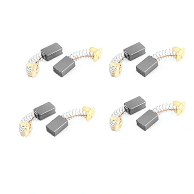 Image of Sourcingmap 8 Pcs Replacement Motor Carbon Brushes 16mm x 11mm 7mm for Motors