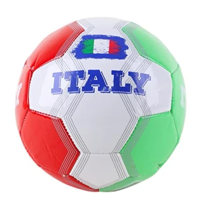 Image of Toyland® Country Themed Football (4lbs/Size 2) Euro/World Cup Celebrations Outdoor Toys (Italy)
