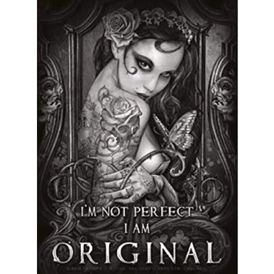 Image of Original I&#039;m Not Perfect, Fridge Magnet 70mm x 90mm