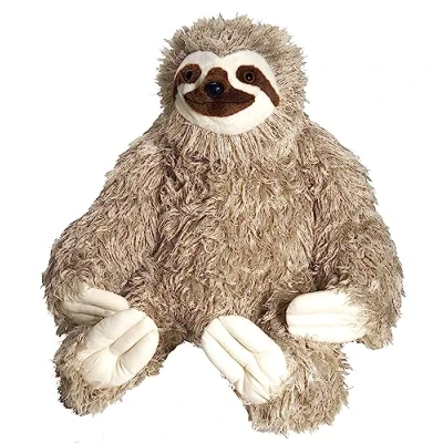 Image of Wild Republic Jumbo Sloth Plush, Giant Stuffed Animal, Plush Toy, Gifts for Kids, 30 Inches