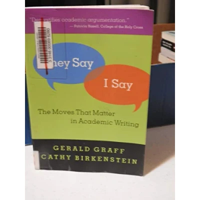Image of They Say/I Say The Moves that Matter in Academic Writing