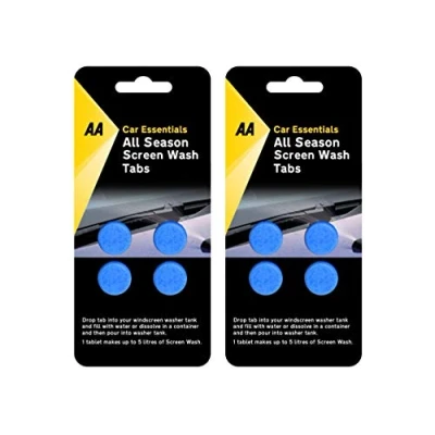 Image of AA Car Essentials 8 x Winter Screenwash Tabs Makes up to 40L of