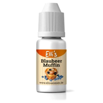 Image of Ellis Aromen Blueberry Muffin Food Flavouring Liquid for and Liquids, Baking, Cooking, as Porridge Cottage Low Calorie