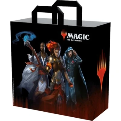 Image of Konix Naruto Shippuden Shopping Bag, Black Planeswalkers, 40 x 45 20 cm