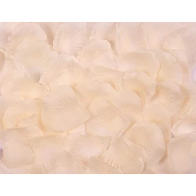 Image of Best Artificial Silk Rose Petals Flower Confetti Wedding Bridal Valentine Arrangement Engagement Party Decoration (Peach, 500)