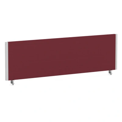 Image of Impulse/Evolve Plus Bench Screen 1400 Ginseng Chilli Silver Frame