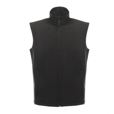 Image of Regatta Professional Mens Classic Lightweight Softshell Bodywarmer Black Size Small