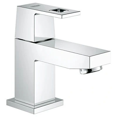 Image of GROHE Eurocube Pillar Tap Xs Size Chrome 23137000