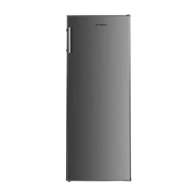 Image of Teknix TFF1435X Tall Freestanding Freezer Upright with 161L Capacity Frost Free Reversible Door 5 Large Drawers Inox, H143.0 x W55.0 D60.0 (cm)