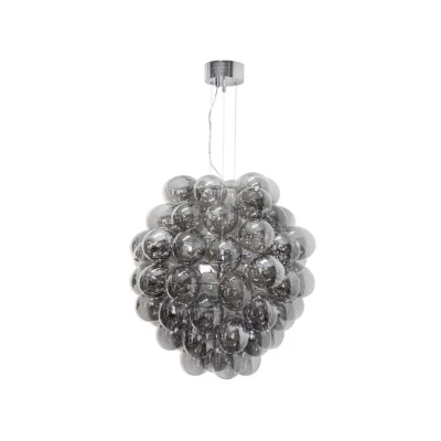 Image of By Rydéns Deluxe glass hanging light Ø 64 cm grey
