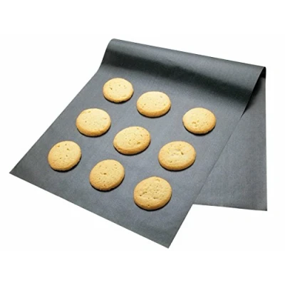 Image of KitchenCraft Heavy Duty Reusable Baking Sheet, Non Stick, Fibreglass, Extra Large, 80 x 33 cm