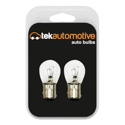 Image of Tek Automotive 334 P21/5W Bulb, 24V Bulbs for Lorry Truck, Brake Stop and Tail Light Bulbs, 21/5W BAY15D Twin Pack