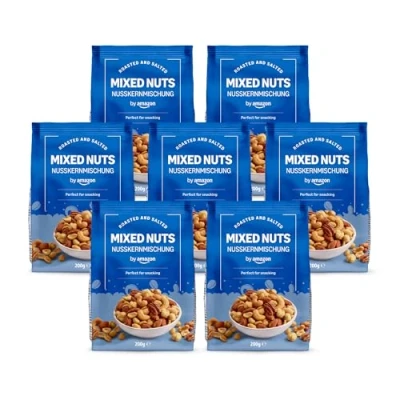 Image of by Amazon Roasted and Salted Mixed Nuts 200g 7 pack