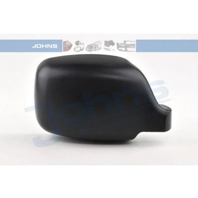 Image of 8200245172, 9637300QAD Cover, outside mirror JOHNS 60 61 38 92 Right black RENAULT: Kangoo I, I Express