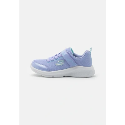 Image of Skechers SOLE Swifters Trainers for kids, Size: 2, Lavender sparkle/turquoise Imitation leather/ textile