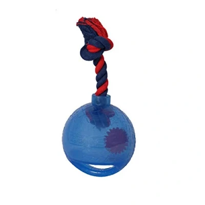 Image of Zeus Spark Tug Ball, Blue, Small