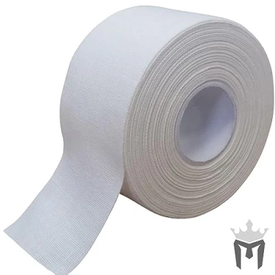 Image of Meister Premium Athletic Zinc Oxide Trainer&#039;s Tape for Sports and Medical 13.7m x 3.8cm Yellow 1 Roll