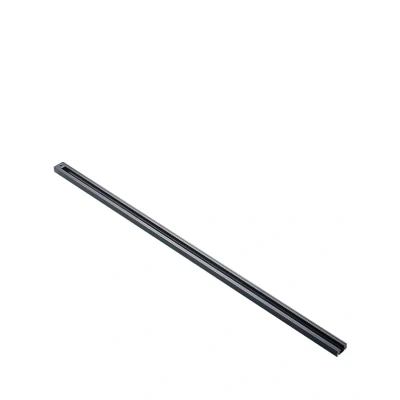 Image of Track Lighting 1 Phase &#039;Linaro&#039; in Black Made of Aluminium for e.g. Hallway from Lindby High Voltage