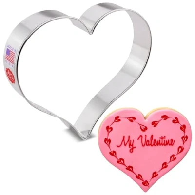Image of Ann Clark Cookie Cutters Tapered Heart Cutter, 12.7 cm