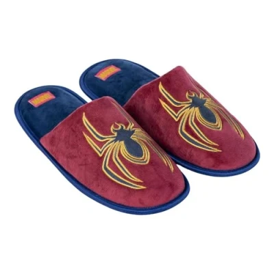 Image of CERDÁ LIFE&#039;S LITTLE MOMENTS Unisex Zapatillas de Casa Abierta Spiderman Slipper, Blue, 5 UK