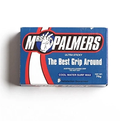 Image of Mrs Palmers Cool Water Surfboard Wax. 2 x 70g blocks
