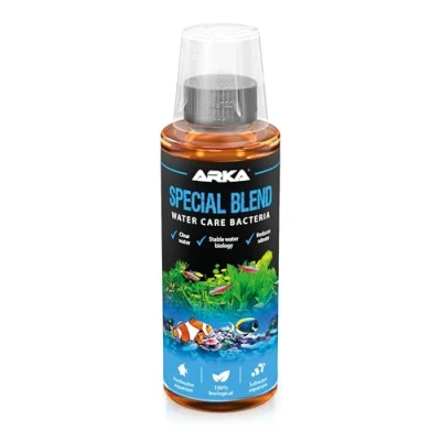 Image of MICROBE LIFT SPECIAL BLEND highly active bacteria, for near natural aquarium, promotes decomposition of impurities, fresh and marine water, multicolored, 118 ml, SBH04US