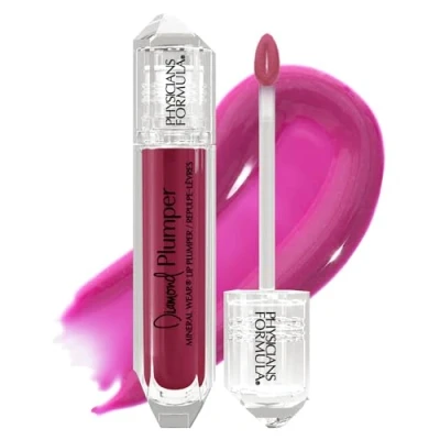 Image of Physician&#039;s Formula, Inc., Diamond Plumper, Lip Plumper with Hydrating, Nourishing and Plumping Gloss Lustrous Dust for a Gemstone like Shine, Brilliant Berry