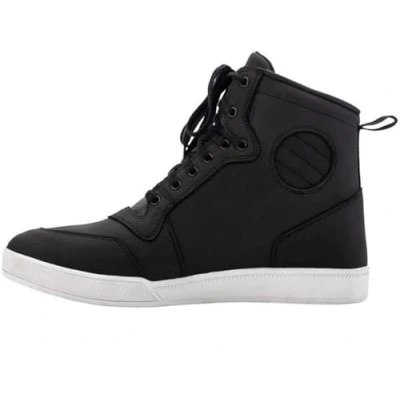 Image of RST HiTop Urban Moto CE Ladies Leather Waterproof Motorcycle Boots Sneakers Black (uk_footwear_size_system, adult, women, numeric, medium, numeric_5)