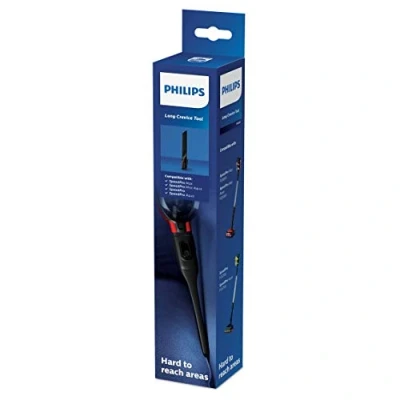 Image of Philips Domestic Appliances FC8051/01 Long Crevice Tool Attachment for SpeedPro Max &amp; SpeePro Battery Vacuum Cleaners, Plastic