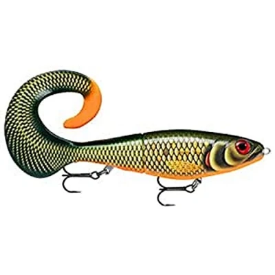 Image of Rapala X Rap Otus Lure with Two No. 2/0 Hooks, 0.5 1 m Swimming Depth, 25 cm Size, Scaled Roach