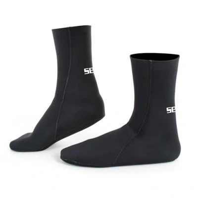 Image of SEAC Standard Hd Socks 2.5mm Black, Medium