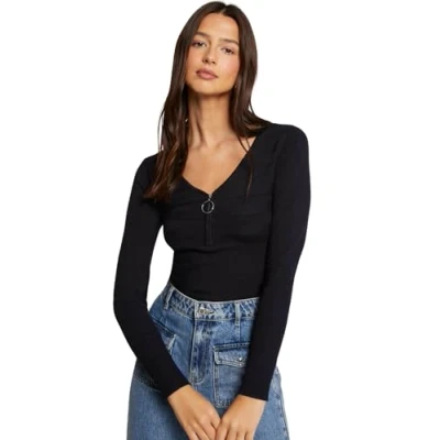 Image of Morgan Women&#039;s 222 menza Pullover Sweater, Marine, Medium