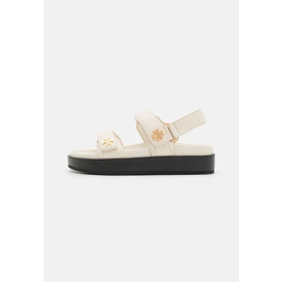 Image of Tory Burch KIRA Sport Platform sandals, Women&#039;s, Size: 4.5, New ivory Sheepskin