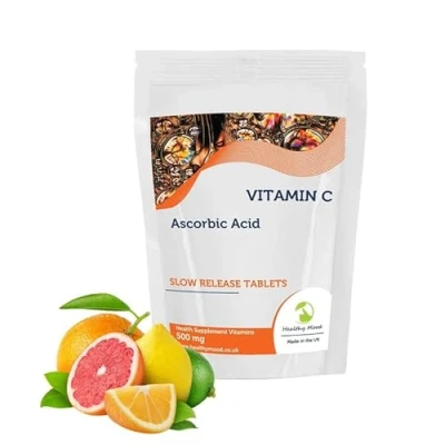 Image of Vitamin C 500mg Slow Time Release Ascorbic Acid Tablets