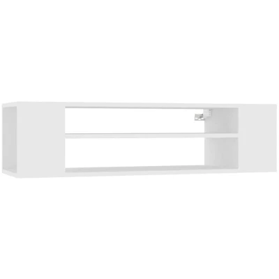 Image of vidaXL Hanging TV Cabinet White 100x30x26.5 cm Engineered Wood