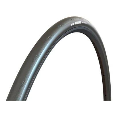 Image of Maxxis Pursuer Road Bicycle Tyre with Folding Bead 700x28C Single Compound, Black
