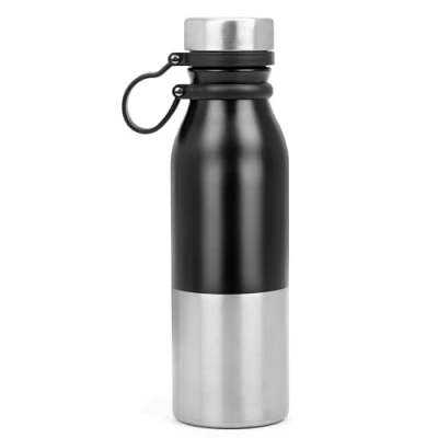 Image of Belle Vous Stainless Steel Insulated Water Bottle 570ml Leak Proof Thermal Flask Vacuum Drinking for Sports &amp; Travel Hot Cold Drinks