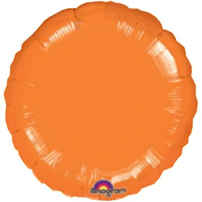 Image of amscan 0456101 SD C:Metallic Orange Circle