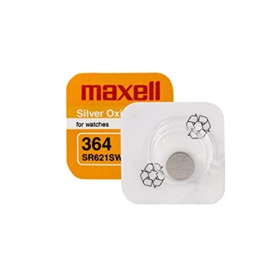 Image of SR621SW or SR60 364 Watch Button Cell Battery Silver
