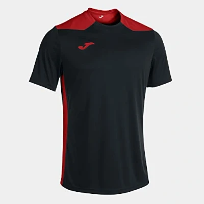 Image of Joma Championship Vi Men&#039;s T Shirt Black red