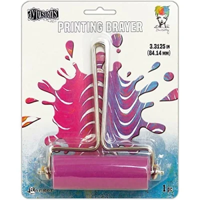Image of Ranger JET60000 Gel Press Brayers, Synthetic Material, Multicoloured, 3.3125 inch wide