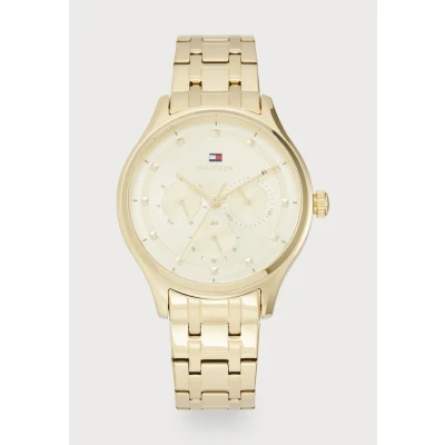 Image of Tommy Hilfiger Gianna Unisex Chronograph watch goldcoloured, Size: One Size, Gold coloured