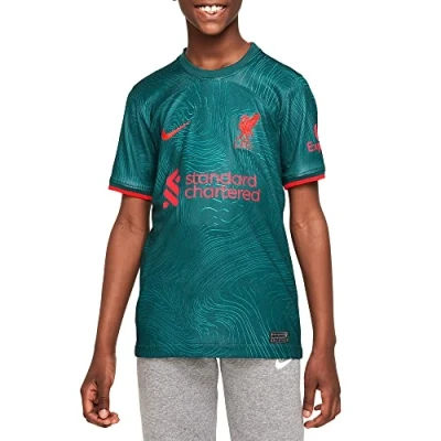 Image of FC Liverpool , unisex jersey, season 2022/23 official third jersey kit ( kids size )