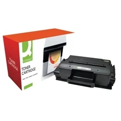Image of Q Connect Compatible Solution Samsung Black Toner Cartridge Extra High Yield MLT D203E