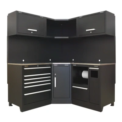 Image of Sealey Premier 1.7m Corner Storage System Stainless Worktop