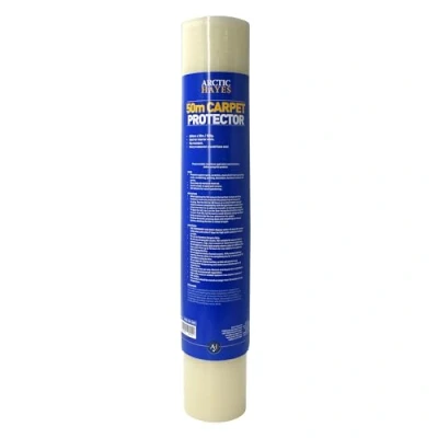 Image of Arctic Hayes Premium Carpet Protector Roll, 60cm wide, 50m long, Clear