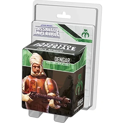 Image of Asmodee 9019 Star Wars Imperial Assault Expansion Dengar Board Game with Stunning Miniatures