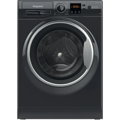 Image of HOTPOINT NSWF946BSUK 9kg 1400rpm A Rated Washing Machine in Black